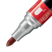 MARKER STABILO 651/41 Mark-4-all permanentny z okrągłą końcówką, czerwony MARKER STABILO 651/41 Mark-4-all permanentny z okrągłą końcówką, czerwony